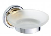 Мыльница Bemeta Retro 144208028 хром/золото
