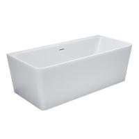 Ванна акриловая пристенная Ravak Freedom D 170х80 см прямоугольная XC00D00041 белый