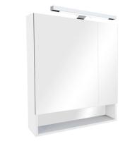 Зеркальный шкаф Roca The Gap 700х850 мм ZRU9302886 белый глянец