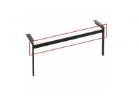 Перекладина для ножек Jacob Delafon Nouvelle Vague 80 см EB3050-BLV матовый чёрный