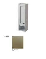 Шкафчик навесной Caprigo Albion Promo 806х234х180 мм левый 33390 L В023 олива