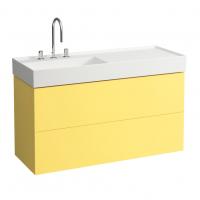 Тумба под раковину Laufen Kartell 1180х450 мм 4076480336441 жёлтый