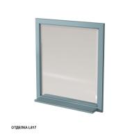 Зеркало Caprigo Albion 726х815 мм с полкой 10331 L817 антарктида