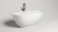 Ванна отдельностоящая Salini Paola S-Stone 172х82 см 101512SM белый матовый