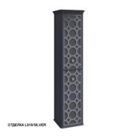Пенал Caprigo Caprice 1499х362х321 мм левый 25051L L810/silver графит/серебро