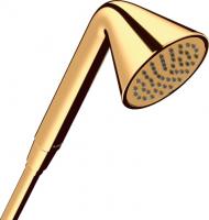 Ручной душ Axor Front 85 1jet 26025990 полированное золото