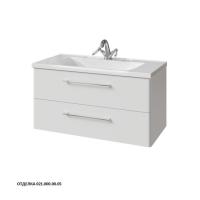 Тумба под раковину Caprigo Accord 90 892х438 мм эмаль 2218EML 021 белый