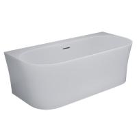 Ванна акриловая пристенная Ravak Freedom D 170х80 см овальная XC00D00051 белый
