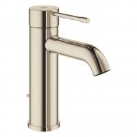 Смеситель для раковины Grohe Essence S-Size 23 589 BE1 никель глянец