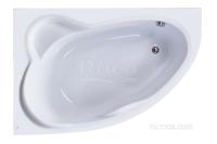 Ванна акриловая Roca Luna 170х115 см левая 7248640000 белый