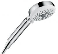 Ручной душ Hansgrohe Crometta 100 Multi 26823400 белый/хром
