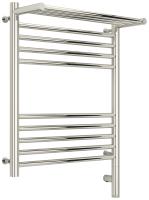 Полотенцесушитель электрический Сунержа Богема 3.0 с полкой 600х500 мм правый 00-5807-6050 хром