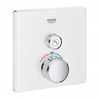 Термостат Grohe Grohtherm SmartControl (внешняя часть для 1 потребителя) 29 153 LS0 белая луна