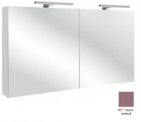 Зеркальный шкаф Jacob Delafon 1200х650х143 мм EB1368-M71 нежно-розовый матовый