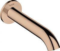 Излив на ванну Axor Uno 38411300 полированное красное золото