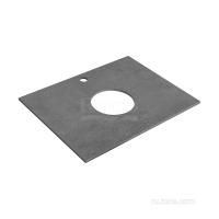 Столешница Roca Luna 60 керамогранит 596х461 мм ZRU9307770 серый