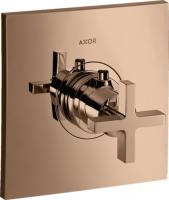 Термостат Axor Citterio HighFlow (внешняя часть) 39716300 полированное красное золото