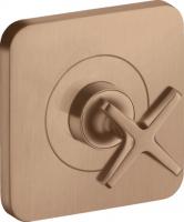 Запорный вентиль Axor Citterio E (внешняя часть) 36771310 шлифованное красное золото