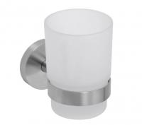 Стакан Bemeta Neo 104110015 шлифованная сталь