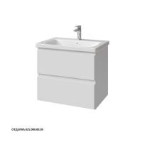 Тумба под раковину Caprigo Forte 65 620х446 мм эмаль 36110EML 021 белый