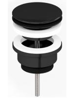 Донный клапан Paini клик-клак универсальный 53YO945ETSR чёрный матовый