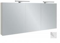 Зеркальный шкаф Jacob Delafon 1300х650х143 мм EB779RU-NR4 белый мрамор