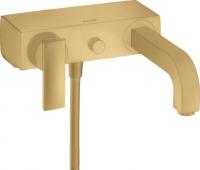 Смеситель для ванны Axor Citterio 39400250 шлифованное золото