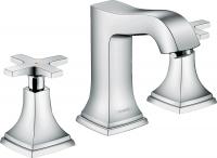 Смеситель для раковины Hansgrohe Metropol Classic 110 ComfortZone на 3 отверстия 31306000 хром