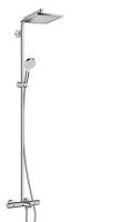 Душевая система с термостатом для ванны Hansgrohe Crometta E Showerpipe 240 1jet 27298000 хром
