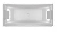 Ванна акриловая Riho Still Square BR0200500K00132 LED L/R подголовник на двух сторонах 170x75 см BR0200500K00132 белый