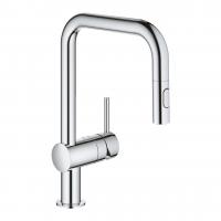 Смеситель для кухни Grohe Minta с выдвижным изливом 32 322 002 хром