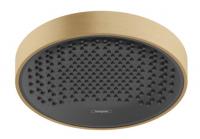 Верхний душ Hansgrohe Rainfinity 250 1jet EcoSmart 26229140 шлифованная бронза/графит