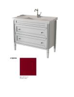Тумба под раковину Caprigo Albion Promo 100 980х450 мм (2 ящика) 33322 B013 красное вино