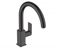Смеситель для кухни Hansgrohe Vernis Shape M35 71871670 матовый чёрный