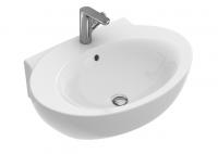 Раковина Villeroy & Boch Aveo new generation 680х500 мм CeramicPlus 413071R1 альпийский белый