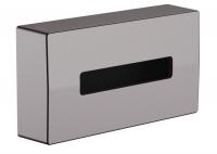 Дозатор салфеток Hansgrohe AddStoris 41774340 шлифованный чёрный хром