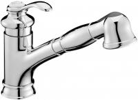 Смеситель для кухни Jacob Delafon Fairfax с выдвижным изливом E76091-CP хром