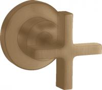 Запорный вентиль Axor Citterio (внешняя часть) 39965140 шлифованная бронза