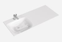 Раковина Aqwella Forma 1150х500 мм левая FOR.11.04.D-L белый