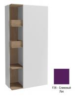 Подвесная колонна Jacob Delafon Terrace Premium 750х350х1500 мм петли справа EB1741DRU-F26 сливовый глянцевый