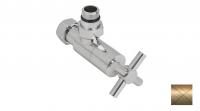 Вентиль угловой крест Сунержа G 1/2" НР х G 3/4" НГ 05-1408-1234 состаренная бронза