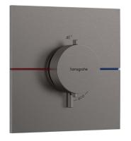 Термостат Hansgrohe ShowerSelect Comfort E (внешняя часть) 15574340 шлифованный чёрный хром