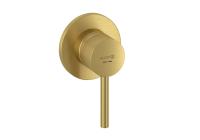 Смеситель Kludi Bozz (внешняя часть на 1 потребитель) 38925N076 брашированное золото