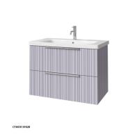 Тумба под раковину Caprigo Rain 80 770х446 мм (2 ящика) 36512 SF-028 стилл