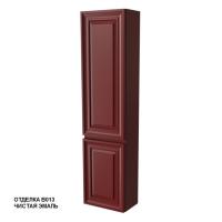 Пенал Caprigo Ponza 1600х400х250 мм левый 13550 L B013 красное вино