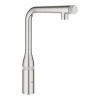 Смеситель для кухни Grohe Essence SmartControl с выдвижным изливом 31 615 DC0 суперсталь