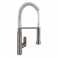 Смеситель для кухни Grohe K7 профессиональный 31 379 A00 темный графит