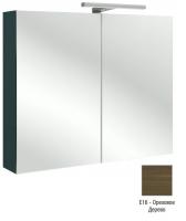 Зеркальный шкаф Jacob Delafon 800х650х143 мм EB796RU-E16 ореховое дерево