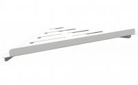 Полка для душа угловая Bemeta White 190х190 мм 102308264 белый