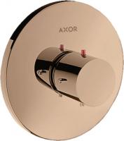 Термостат Axor Starck HighFlow (внешняя часть) 10715300 полированное красное золото